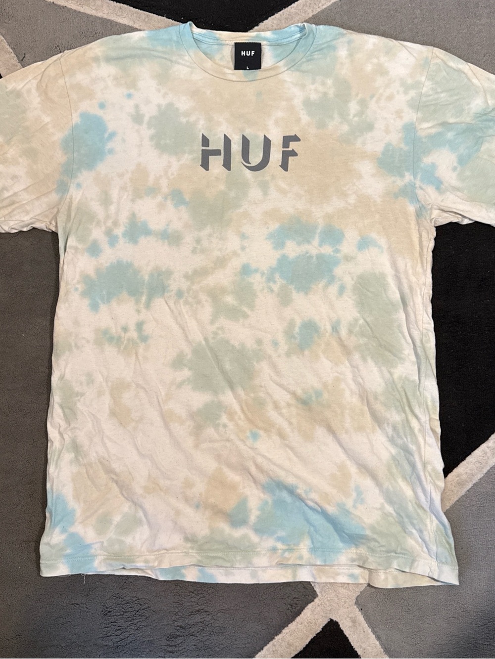 HUF tie-dye t-shirt